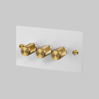 Buster & Punch 3G Dimmer / 120W / White / Brass