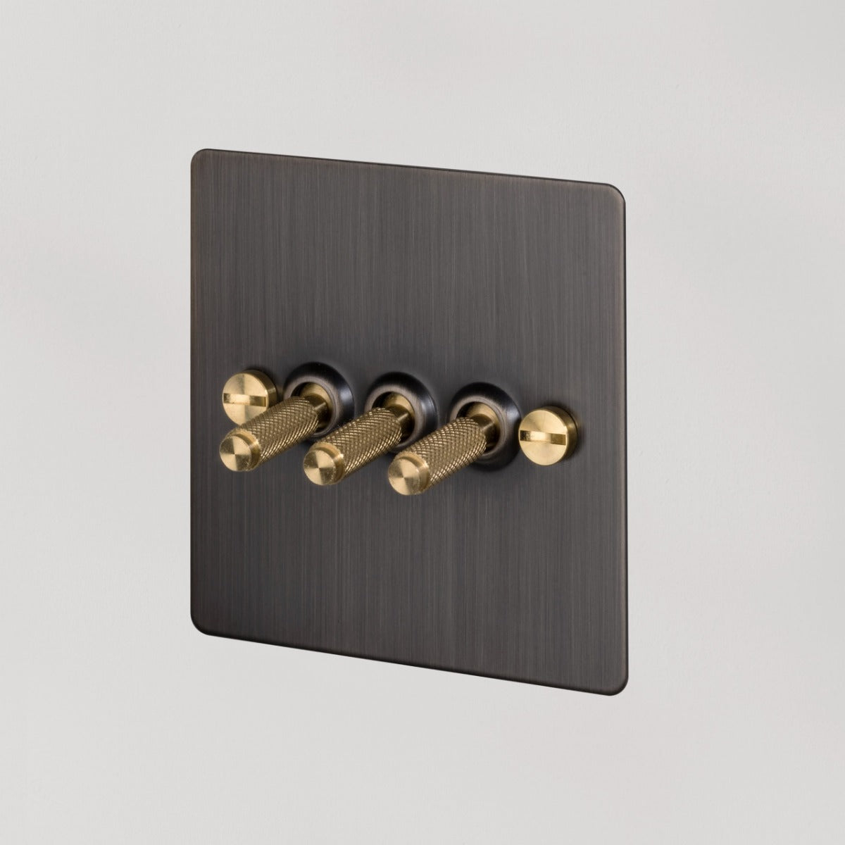 Buster & Punch 3G Toggle Switch / Smoked Bronze / Brass