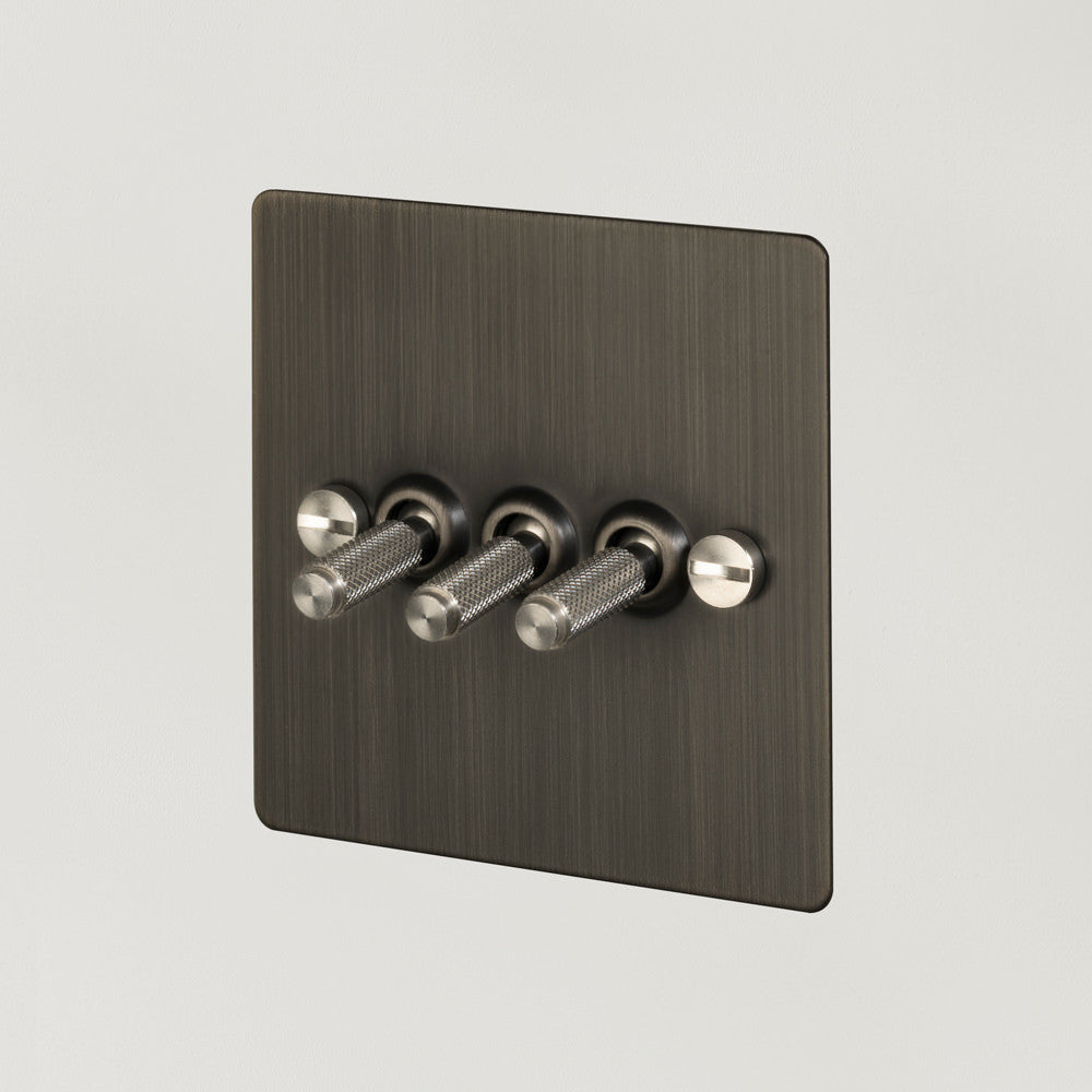Buster & Punch 3G Toggle Switch / Smoked Bronze / Steel