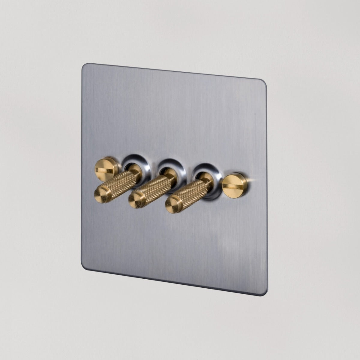 Buster & Punch 3G Toggle Switch / Steel / Brass