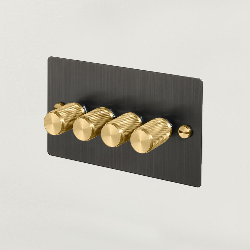 Buster & Punch 4G Dimmer / 120W / Smoked Bronze / Brass