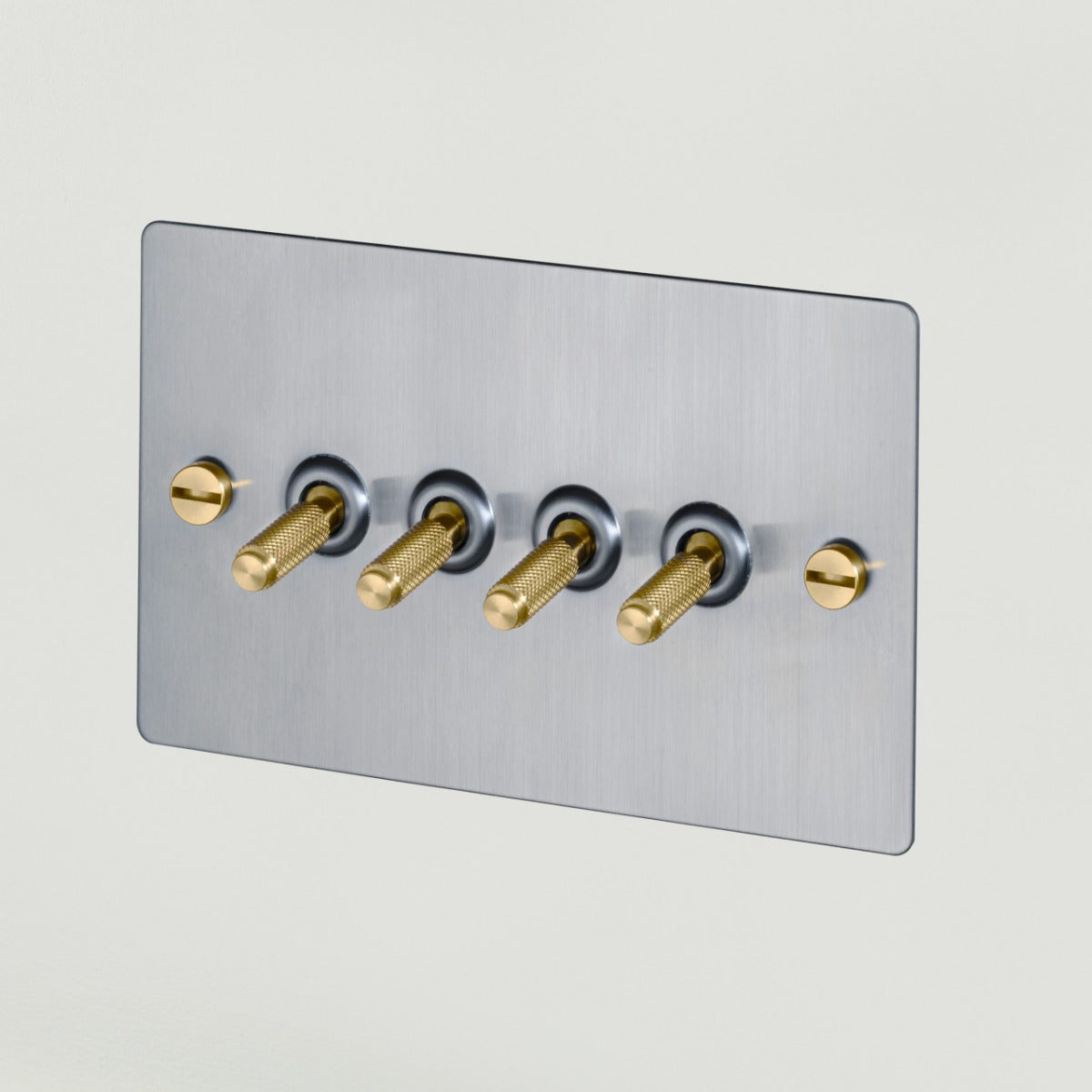 Buster & Punch 4G Toggle Switch / Steel / Brass