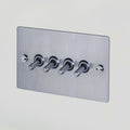Buster & Punch 4G Toggle Switch / Steel