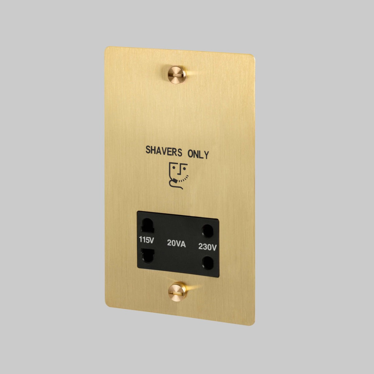 Buster & Punch Shaver Socket / Brass