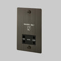 Buster & Punch Shaver Socket / Smoked Bronze