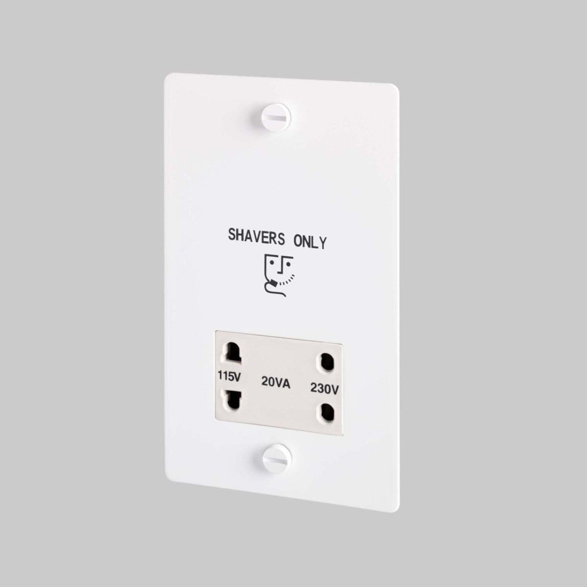 Buster & Punch Shaver Socket / White