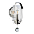 Elstead Cassie 1 Light Wall Light in Polished Nickel