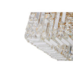 Regent Cholet 125cm Rectangular 16 Light Flush Chandelier - Gold