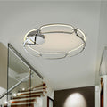 Schuller Colette Large Flush Ceiling Light in Chrome