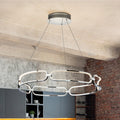 Schuller Colette Large Pendant Light in Chrome