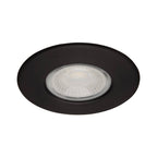 Collingwood H2 Lite Dimmable Fire Rated Fixed Downlight Matt Black 3000K