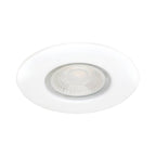 Collingwood H2 Lite IP65 Dimmable Fire Rated Fixed Downlight Matt White 3000K