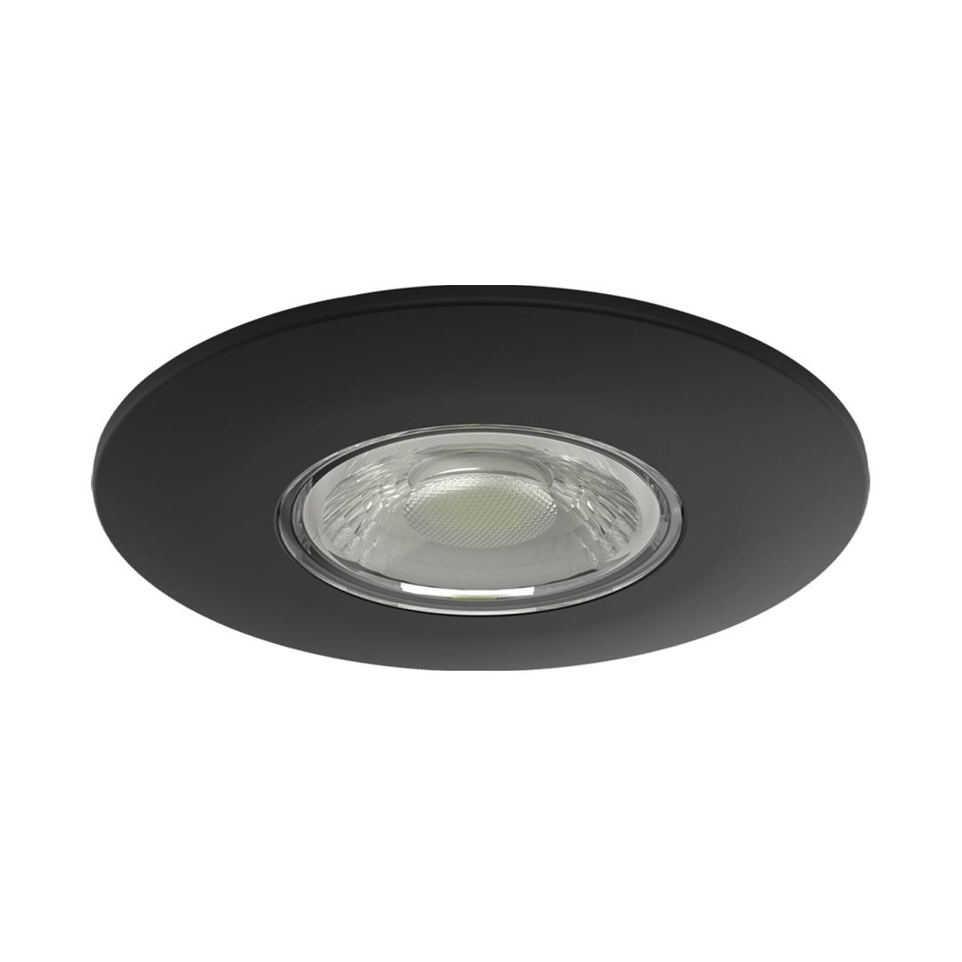 Collingwood H2 Pro Extreme CSP IP65 CCT Switchable Outdoor Soffit Coastal Downlight Black 2200K / 2700K / 3000K