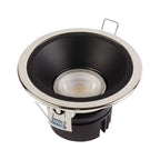 Collingwood H5 1000 Dimmable Fire Rated Fixed Downlight Brushed Steel 2700K / 3000K / 4000K