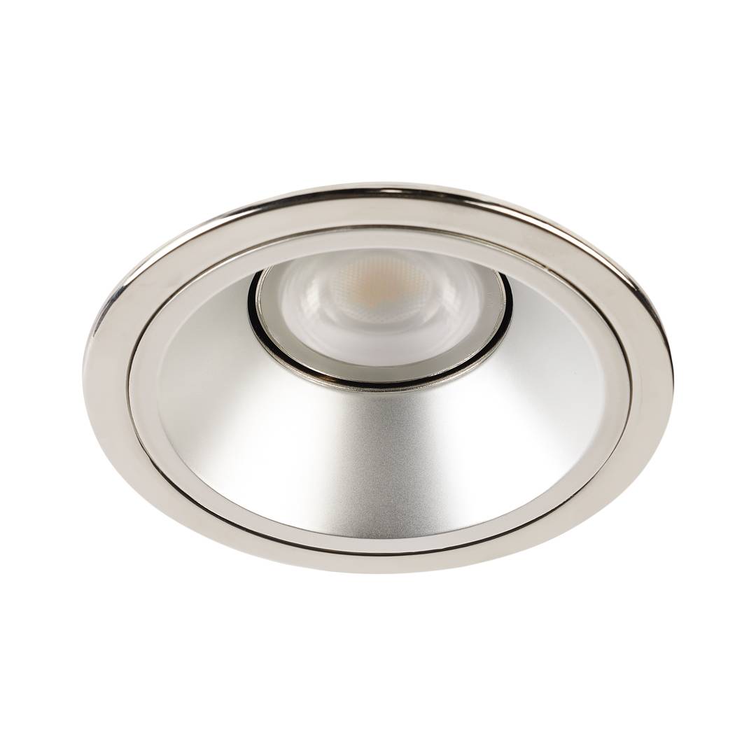 Collingwood H5 1000 Dimmable Fire Rated Fixed Downlight Brushed Steel 2700K / 3000K / 4000K