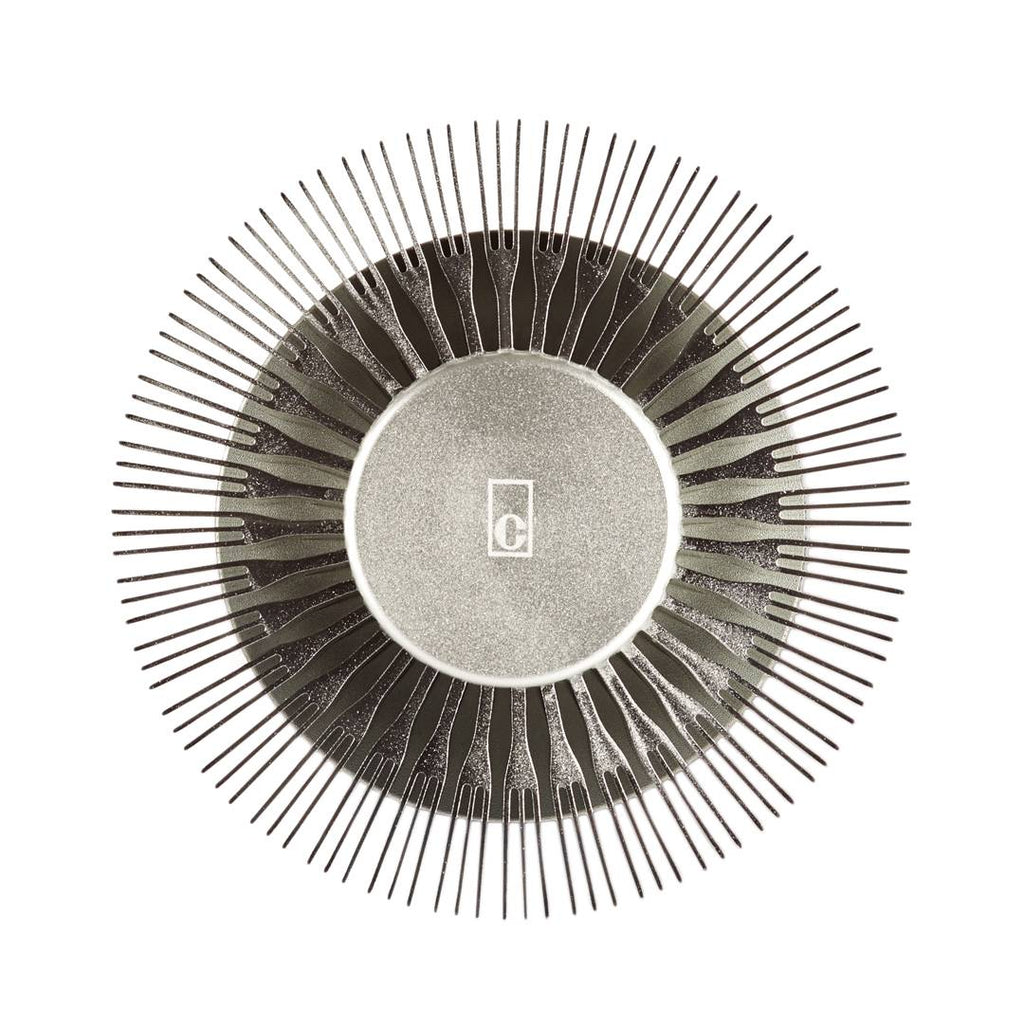 Collingwood IP65 Anodised Aluminium Fan Light 1W Warm White Luxeon LED
