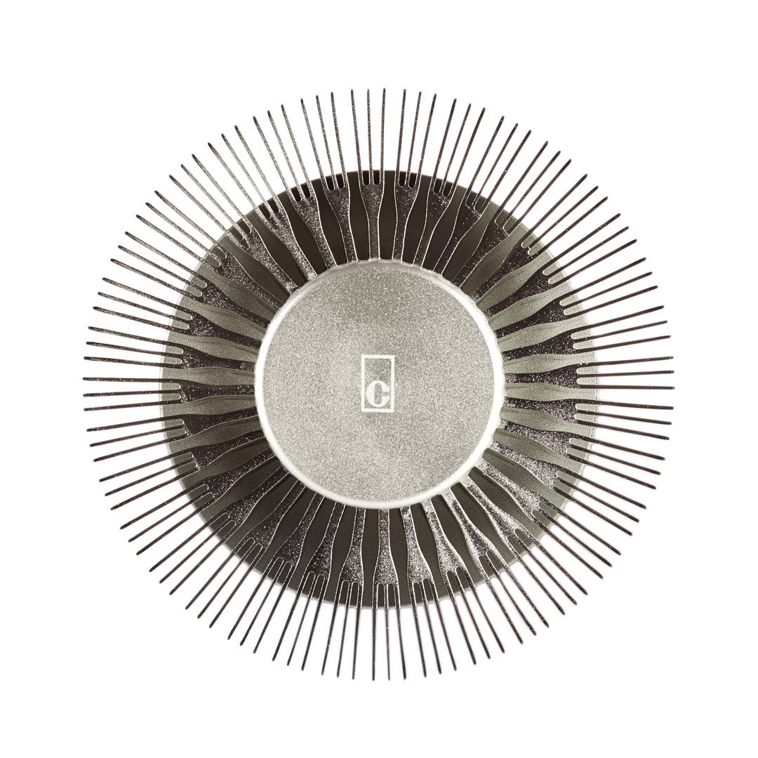 Collingwood IP65 Anodised Aluminium Fan Light 1W Warm White Luxeon LED