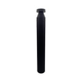 Collingwood Slim Bollard Column 600mm Round Black CSP