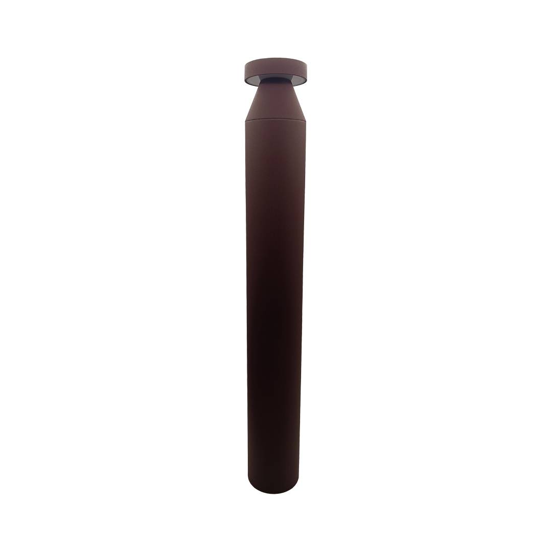Collingwood Slim Bollard Column 600mm Round Corten CSP