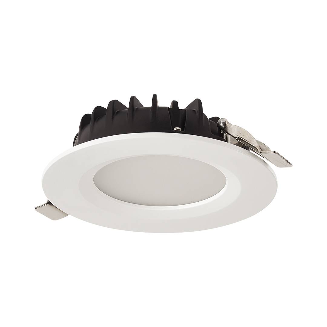 Collingwood Thea Lite CSP 100mm 10W Mains-Dimmable Colour Switchable IP54 Downlight in White