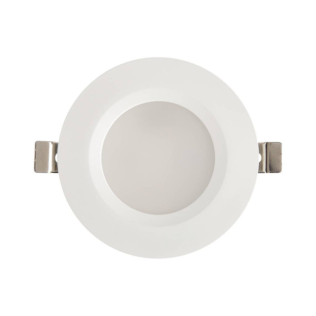 Collingwood Thea Lite CSP 100mm 10W Mains-Dimmable Colour Switchable IP54 Downlight in White