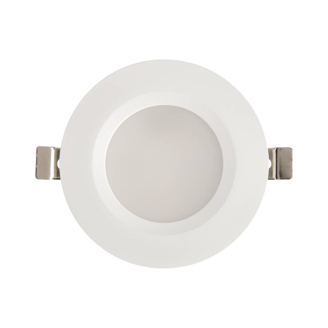 Collingwood Thea Lite CSP 100mm 10W Mains-Dimmable Colour Switchable IP54 Downlight in White