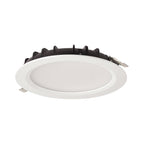 Collingwood Thea Lite CSP 200mm 20W Mains-Dimmable Colour Switchable IP54 Downlight in White