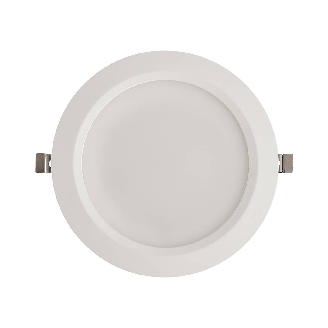 Collingwood Thea Lite CSP 200mm 20W Mains-Dimmable Colour Switchable IP54 Downlight in White