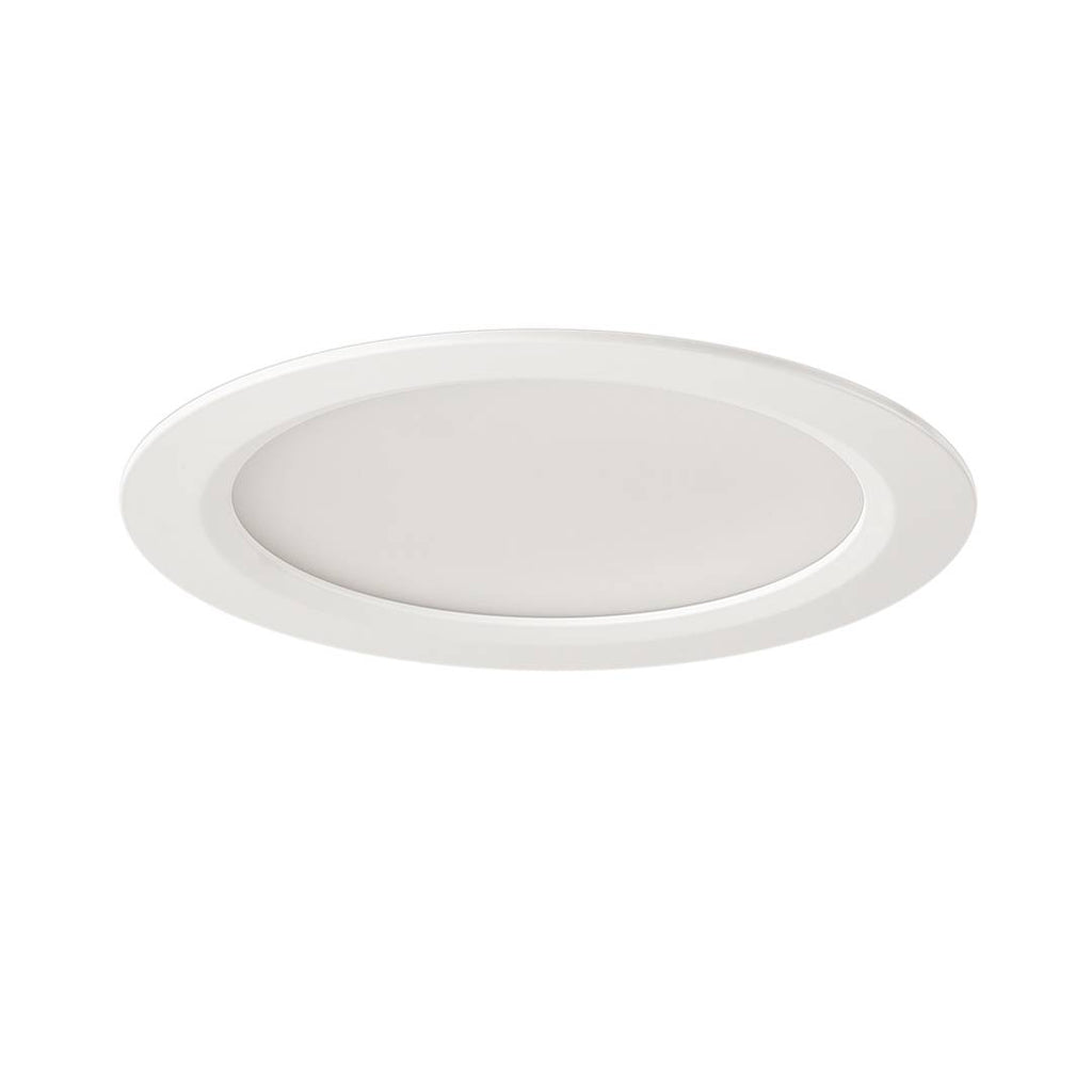 Collingwood Thea Lite CSP 200mm 20W Mains-Dimmable Colour Switchable IP54 Downlight in White