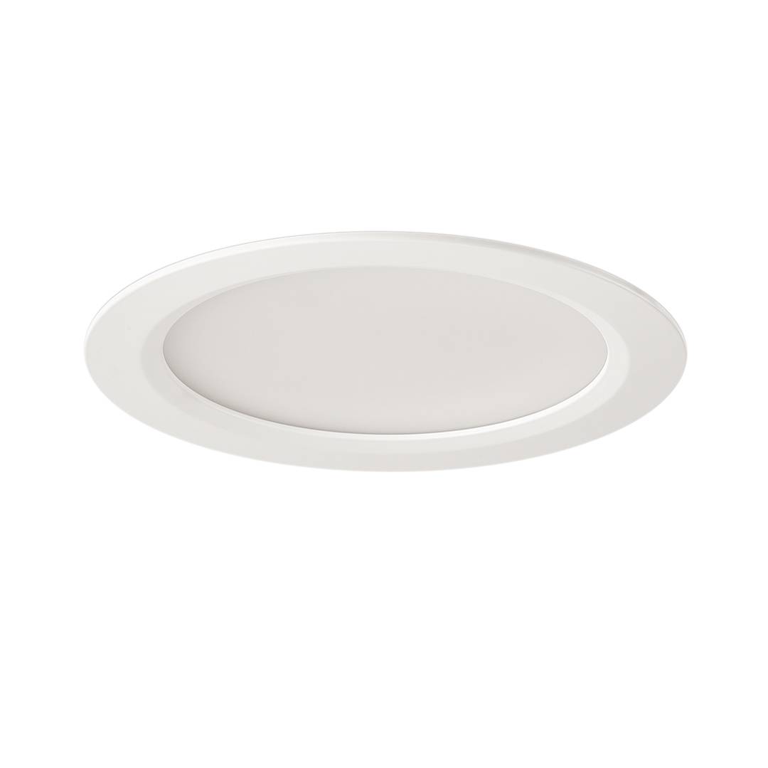 Collingwood Thea Lite CSP 200mm 20W Mains-Dimmable Colour Switchable IP54 Downlight in White