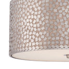 Quoizel Confetti Large 4 Light Pendant Light in Old Silver
