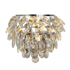 Diyas Coniston Single Wall Light in Polished Chrome with Crystal