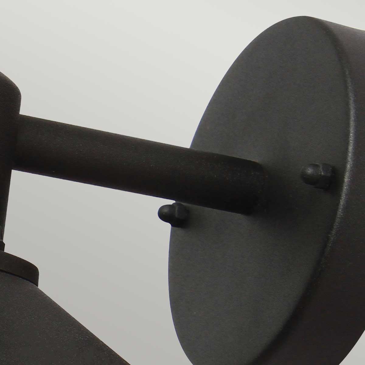 Elstead Copenhagen 1 Light Outdoor Wall Lantern in Black