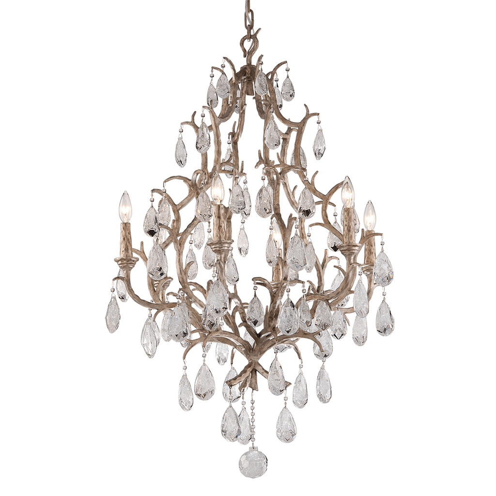Corbett Amadeus 6 Light Pendant Light in Vienna Bronze