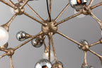 Corbett Element 20 Light Linear Pendant Light in Vienna Bronze