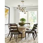 Corbett Element 20 Light Linear Pendant Light in Vienna Bronze