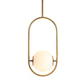Corbett Everley Medium 1 Light Pendant Light in Vintage Brass