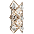 Corbett Tiara 2 Light Wall Light in Vienna Bronze