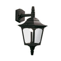 Elstead Chapel Mini 1 Light Down Outdoor Wall Lantern in Black