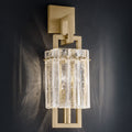 Masiero Crek Wall Light 1 x E14 Brushed Brass CREK-A1-G18