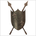 Elstead Crusader 2 Light Wall Light in Burnished Bronze