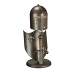 Elstead Crusader Table Lamp in Burnished Bronze