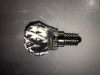 Crystal Golf Ball E14 LED Bulb 3Watt Warm White 3000K Non-Dimmable