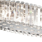 Kichler Crystal Skye 8 Light LED Bar Pendant in Chrome