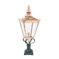 Norlys Chelsea Grande Outdoor Pedestal Lantern in Copper