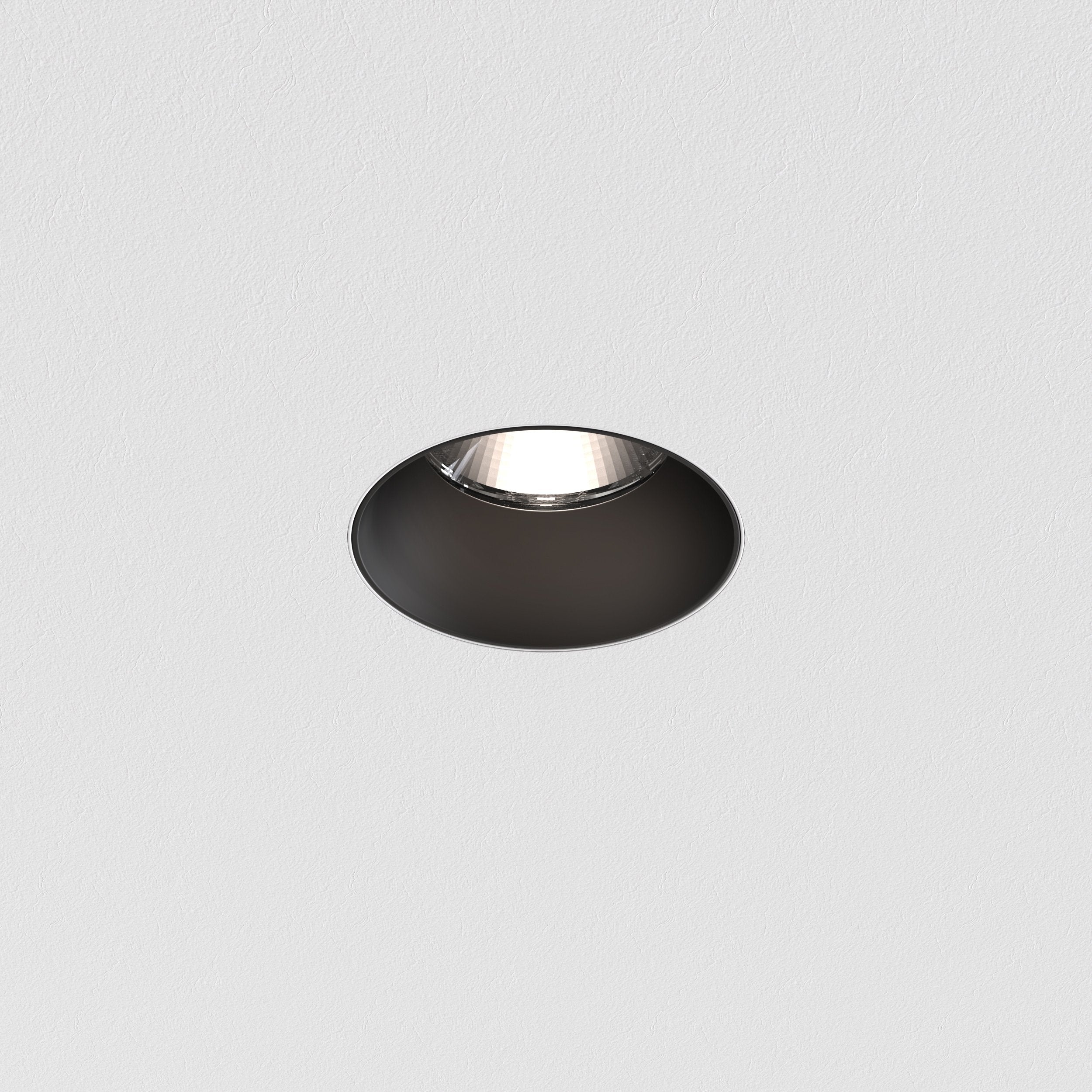 Decor Pro Round Flush Fixed (4003011) in Textured White - Product Image 1