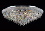 Diyas Alexandra 16 Light Ceiling Light in Polished Chrome with Crystal