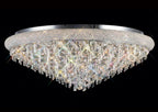 Diyas Alexandra 18 Light Ceiling Light in Polished Chrome with Crystal