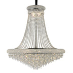 Diyas Alexandra 20 Light Pendant Light in Polished Chrome with Crystal
