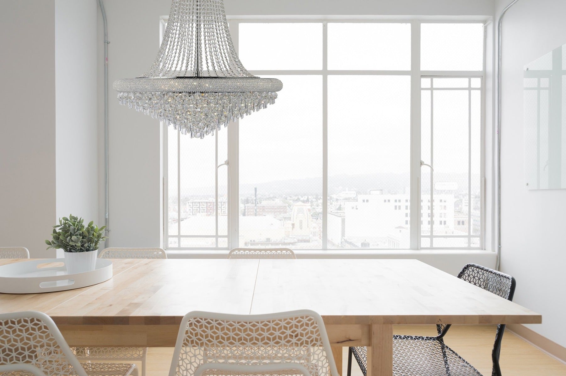 Diyas Alexandra 20 Light Pendant Light in Polished Chrome with Crystal